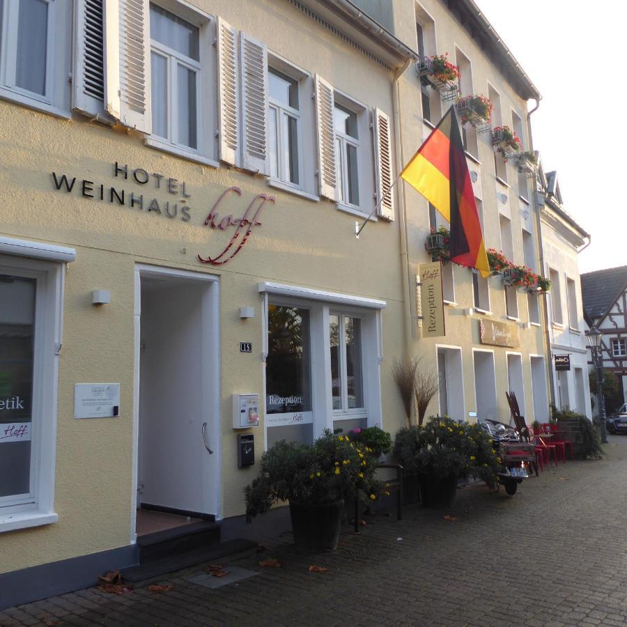 Hotel Weinhaus Hoff Bad Honnef Exterior foto